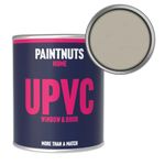 PaintNuts UPVC Window & Door Paint - RAL-7032 - PEBBLE GREY Matt 250ml Tin