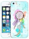 GlamCase - iPhone 5 / 5s Case, iPhone SE 2016 Case - Watercolour Dream Catcher Design Printed Slim & Sleek Cute Plastic Hard Designer Back Phone Case/Cover for iPhone 5 / 5s / SE 1st Gen