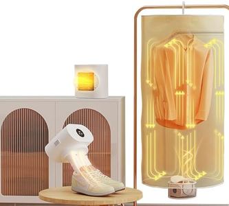 Multifunctional Portable Dryer for laundry Clothes Dryer, Boot Dryer, Space Heater 3 in 1, Warm Air Electric Fast Dry Shoes, Clothes, Boots, and Glove for Home, Room Travelling, Foot Hand Bed Warmer