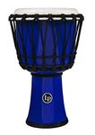 Latin Percussion Djembe, Blue, 7-inch (LP1607BL)