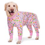 Axcimond Dog Recovery Suit for After Surgery Female/Male Post-Operative Dog Onesie Post Spay Neuter Dog Bodysuit After Surgery Dog Surgical Suit Abdominal Wounds Protector Cone E-Collar Alternative