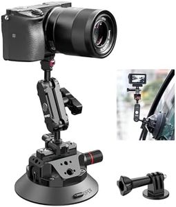 ULANZI SC-02 Suction Mount Magic Arm Bracket for DSLR Cameras for GoPro Action Camera Video Shooting