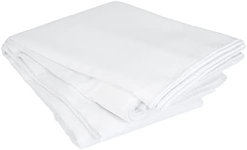Linder 0360 /10/343 Voilage Grande Largeur Base Feuille de Chêne Blanc Galon Fronceur 420 x 240 cm