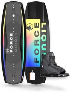 Liquid Force 2024 Trip 130cm Wakeboard with Index Size 5-8 Wakeboard Bindings Package