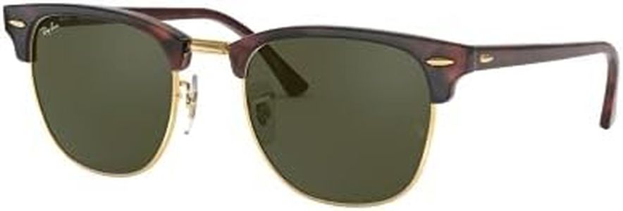 Ray-Ban - Clubmaster Classic Sunglasses - Tortoise on Gold, Green Classic G-15 - Unisex