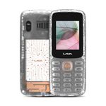 Lava A1 Clear Copper Keypad Mobile Phone with Long Lasting Smart AI Battery | 1.77inch Display | Bluetooth Support | Military Grade Certified | 32 GB Expandable Memory | (Clear)