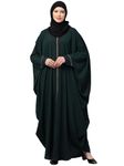 Muslim Closet Front Open Kaftan With Pipin Work Made in Premium Nida Matte (Free Size) for Women and Girls