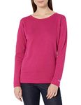 Duofold Women's Crew Thermal Underwear Top, Berry Delight, X-Large