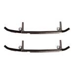 SnowStuds 8" Round Bar (1/2") Snowmobile Ski Carbides (Pair)- Yamaha Tuner Ski [RM6908]