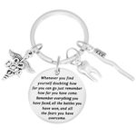 Kivosliviz Dental Keychain Gifts for Women Men Dentist Keyring Dental Assistants A Dental Gifts for Dentist Dental Keychain