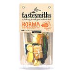 Korma Masala Tastesmiths DIY Curry Kit with Fresh Ingredients to Make an Authentic Indian Curry Recipe and Heat Guide Included | Serves 2-3