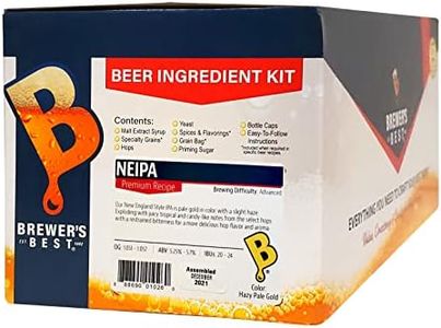 Brewer's Best NEIPA (New England IPA) Five Gallon Beer Making Ingredient Kit