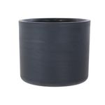 Gardenesque Ecomade Plastic Reclaimed Ocean Waste Planter 35cm | Charcoal | Eco-Friendly Plant Pot | UK Made | Reclaimed Waste | Lightweight | Indoor & Outdoor Use | 35cm x 35cm x 30cm