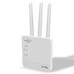 FINICKY-WORLD CPE MT-300H 5G & 4G Mobile Sim Based Wi-Fi Router | Plug and Play | Support,NVR, DVR, WiFi,Camera and All 4G sim WiFi Router