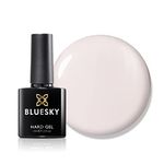 Bluesky Gel Nail Polish, Hard Gel, Builder Gel and Strengthener Gel for Hard, Strong Nails, Extensions and Growth, Pink, 10 ml (Requires Curing Under LED or UV Lamp)