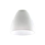 MiniSun Set of 3 - Beautiful White Frosted Glass Replacement Light Shades