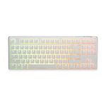 Ducky ONE 3 Hot-Swappable RGB Mechanical Keyboard, Cherry MX Brown, Dual-layer PCB, PBT Double shot keycaps, TKL Layout (87 Keys), White (DKON2187ST-BUSPDPWWWSC1)