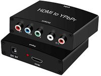 Microware New HDMI to 5RCA RGB Component Video +R/L Audio Adapter Converter HD TV