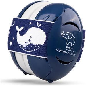Schallwerk ® Mini+ Baby Ear Muffs (Ocean Blue) – Noise Protection for Babies, Infants, Toddlers – CE & ANSI Certified – Kids Noise Reduction Headphones