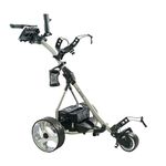 EPG Golf eR-Pace S Remote Control Electric Golf Trolley Cart Caddy Silver w/LFP Battery 36 Hole