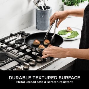 Ninja ZEROSTICK 5-Piece Cookware Set – Non-Stick Stainless Steel