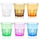Colored Acrylic Glasses Drinkware, 