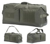 BACKFERRY Large Tactical Duffel Bag Deployment Bag Duffle Backpack Bag for Special Work,Sports,Traveling,Camping