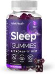 Sugar Free Sleep Gummies x 120 | Maximum Strength | with Ashwagandha, L-Theanine, Valerian Root, Chamomile Extract | Natural Berry Flavoured | Get Koala-Ty Sleep