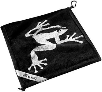 Frogger Golf Extra Large Amphibian Towel Golf Bag Rain Hood - Towel Cover Keeps Clubs and Grips Dry - Clean Clubs with Wet Exterior Towel - Dry Clubs and Grips with Interior Towel, Stocking Stuffers