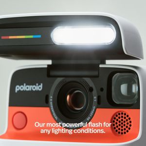 Polaroid FLIP Instant Camera Black + Color Film Bundle – 16 Photos
