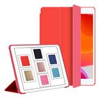 DuraSafe Cases for iPad 7.9 Inch 7,9 pouces Mini 5 Mini 4 Mini 3 Mini 2 Mini 1 Gen [Mini 1st 2nd 3rd 4th] A2133 A2124 A2126 A2125 A1538 A1550 A1599 A1600 A1489 A1490 Soft Silicone TPU Back Cas - Red