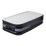 Amazon Basics Inflatable air Mattress, Twin 46.5cm Height Blow up Mattress with Built in Pump