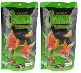 Foodie Puppies Osaka Green Fish Food, Mini Pellet - (200g, Pack of 2) | Spirulina Enhanced Formulation | Balanced Diet for Goldfish and Fancy Carp with Free Key Ring