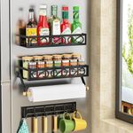 Bunoxea Spice Racks Magnetic for Re