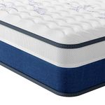 Vesgantti Tight Top Series - 9.5 Inch Innerspring Hybrid Twin XL Mattress/Bed in a Box, Medium Firm Plush Feel - Multi-Layer Memory Foam and Pocket Spring - CertiPUR-US Certified/10 Year Warranty