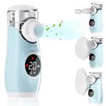 XEEUEX Handheld Nebuliser Machine for Adults and Kids,Portable Steam Inhaler for Home Use, Cool Mist Atomizer with Intuitive LED Interface, 3 Timing Modes, Ultra-Quiet and Efficient Atomization