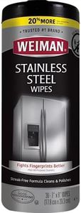 Weiman Stainless Steel Wipes 30 Count