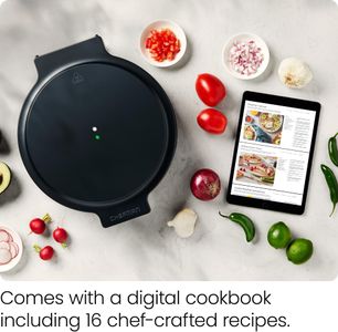 Chefman 30cm Pizza & Omelette Maker – Non-Stick Pan, 1570W, Vertical Storage