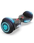 Gotrax NOVA Hoverboard with 6.5" LED Wheels, Max 7km Range & 10km/h Power by Dual 200W Motor, LED Fender Light and Headlight, UL2272 Certified and 65.52Wh Battery Self Balancing Scooters for 44-176lbs