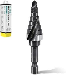 OSTTE M35 Cobalt Step Drill Bit for Metal,3/16"-5/8"