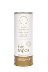 Biotopos,Fresh,Organic Phenolic Extra Virgin Olive Oil, Early Harvest, Peppery Taste, Single Estate, Koroneiki, Monovarietal, Messinia Greece,500ml,Tin