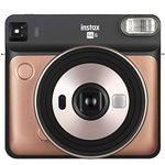 Instax Square SQ6 Instant Camera, 5 Shooting Modes, Inbuilt Flash with Automatic Exposure, Blush Gold