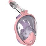 G2RISE SN01 Full Face Snorkel Mask with Detachable Camera Mount, Anti-Fog and Foldable Design, Advanced Breathing System for a Safe Adults/Kids Snorkeling Experience