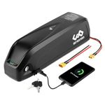 48V Ebike Battery 20Ah Hailong Lithium Ion Replacement Battery for 250W 300W 350W 500W 750W 1000W 1500W 1800W Motor