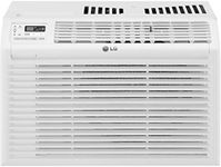 LG 6,000 BTU Window Conditioner, 250 Sq.Ft. (10' x 25' Room Size), Quiet Operation, Electronic Control with Remote, 2 Cooling & Fan Speeds, 2-Way Air Deflection, Auto Restart, 115V, White