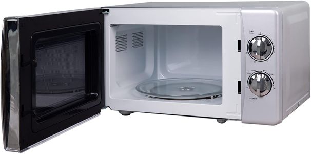 Russell Hobbs 17L Microwave – Silver Compact Countertop Oven
