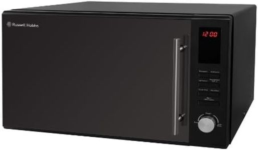 Russell Hobbs RHM3003B 30L Digital 900W Stainless Steel, Glass Combination Microwave, Black