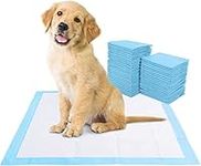 Unibos | Extra Large Supper Absorbent | Puppy Training Pads | Heavy Duty Leak-Proof | Multi-Layered Floor Toilet Mats | Fast Drying | Odour Locking | Dogs Cats Rabbits | White & Blue | 60 X 45 CM