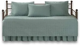 Comfort Spaces Daybed Set, Fabric, Sage Green, 75"x39"