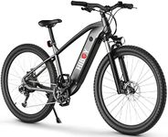 Hiboy P7 Electric Bike Adults 27.5'', 500W Powerful Motor Electric Bicycle, 45km/h & 109km Electric Mountain Bike with Shimano 9, Lockable Suspension, UL Certified Commuter E-Bike